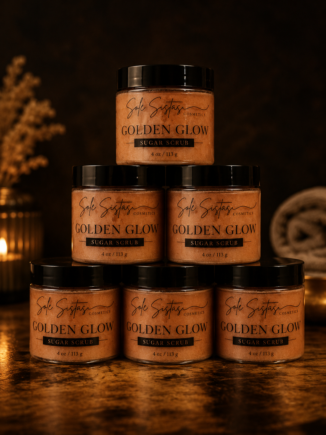 Golden Glow Sugar Scrub
