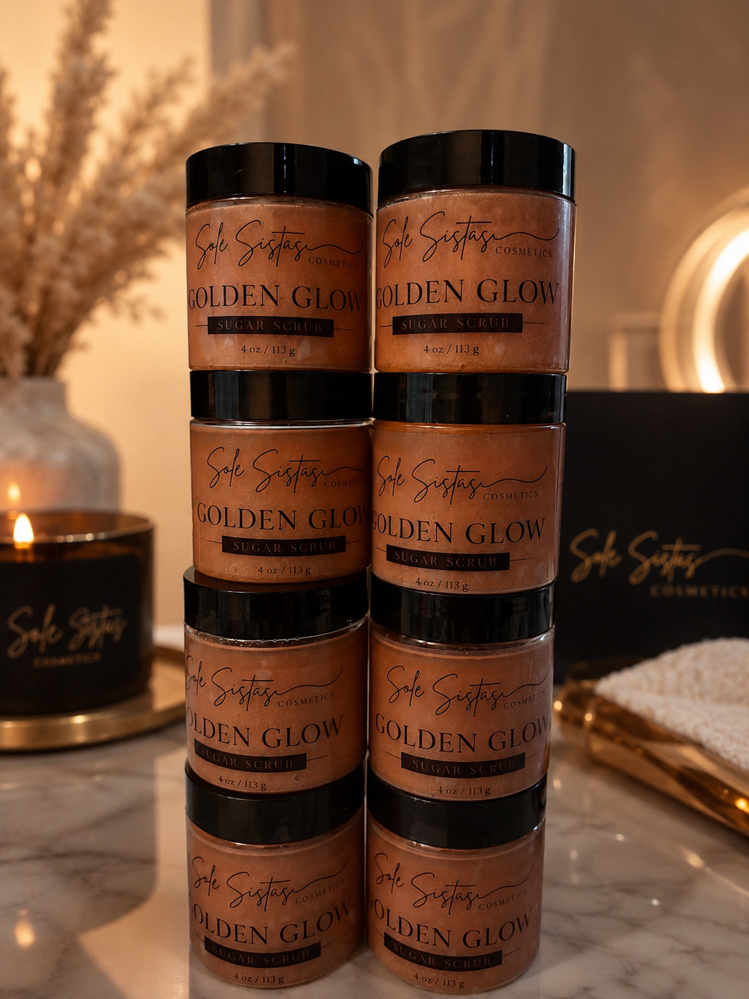 Golden Glow Sugar Scrub